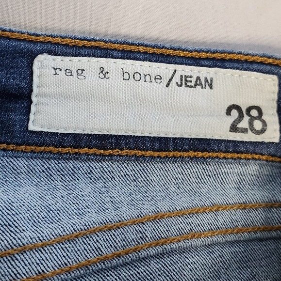 Rag & Bone Blue Skinny Jeans size 28 - Picture 4 of 9